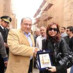 مع رئيسة الارجنتين
