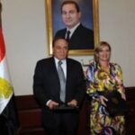 مع سفيرة النوايا الحسنة اليونانية