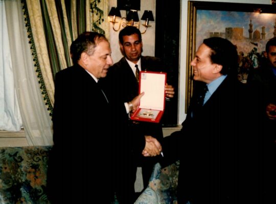 في تكريم الفنان عادل إمام
