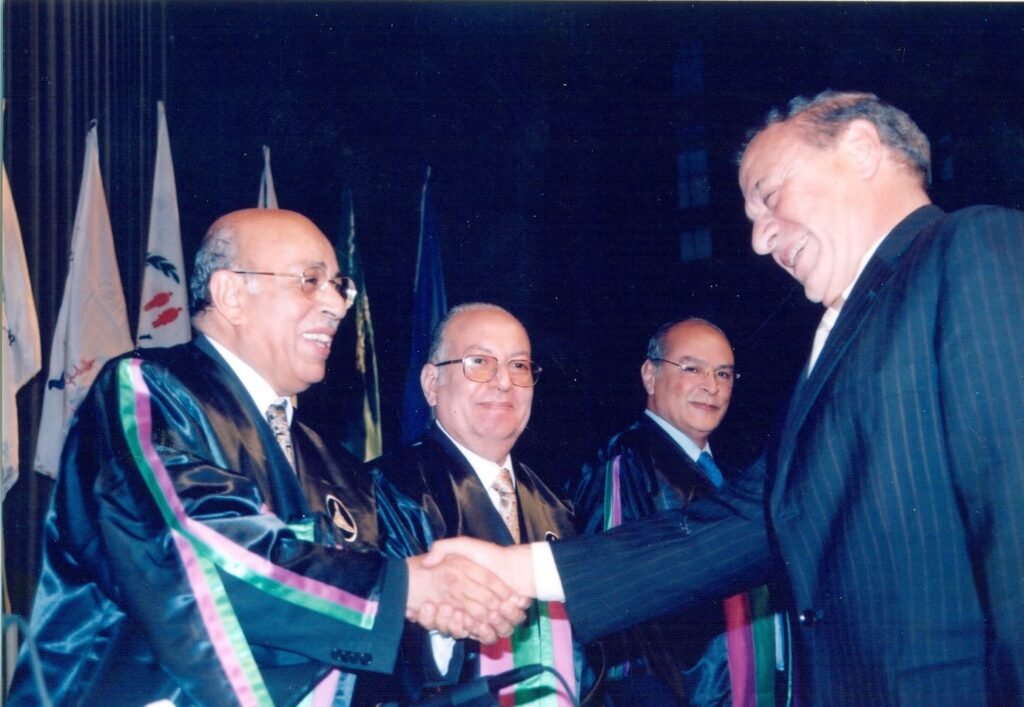 التكريم في جامعة القاهرةالتكريم في جامعة القاهرة